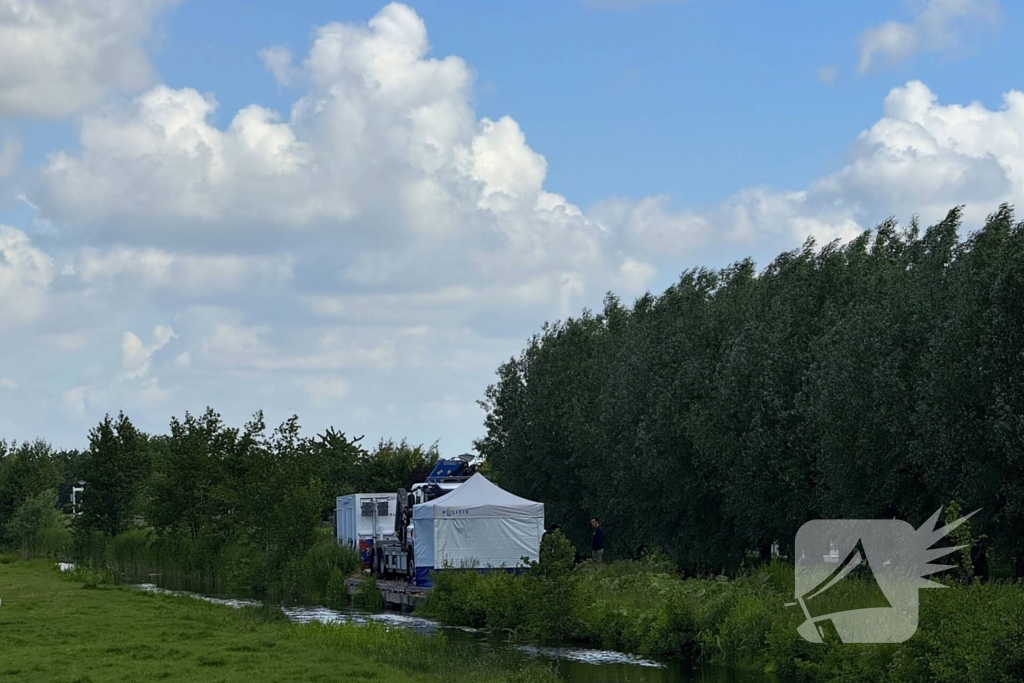 Overleden persoon aangetroffen in water