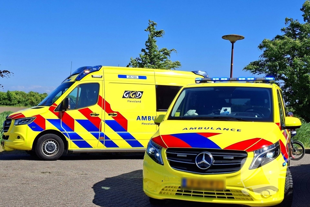 Traumateam ingezet na eenzijdig ongeval