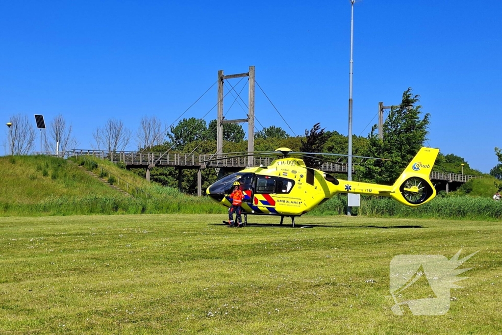 Traumateam ingezet na eenzijdig ongeval