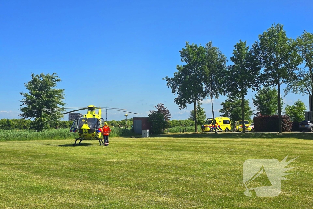 Traumateam ingezet na eenzijdig ongeval