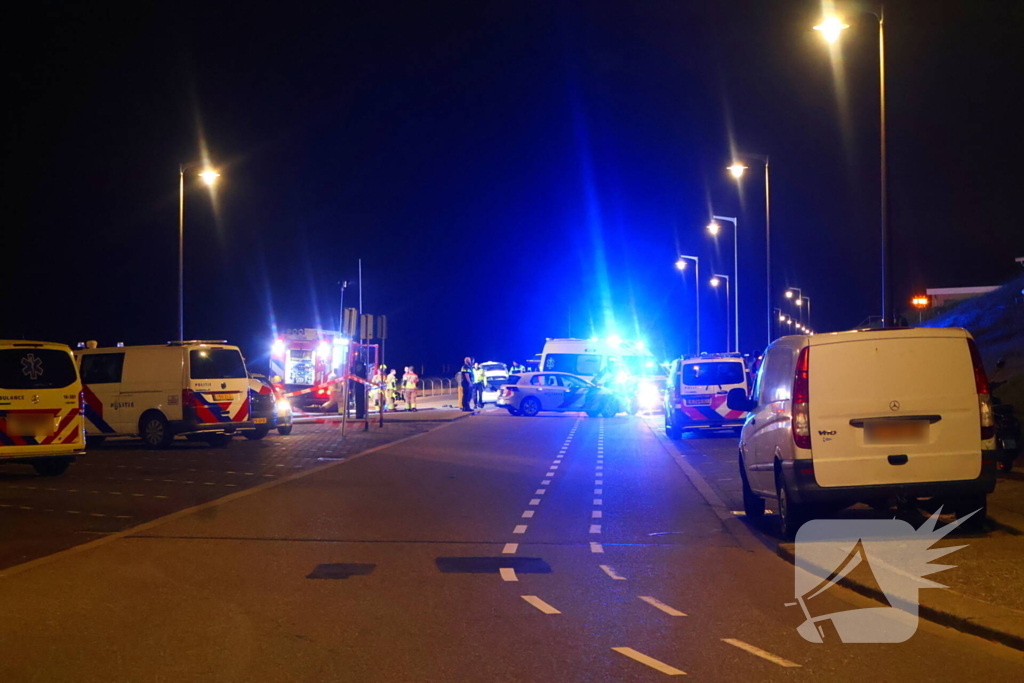 Zwaargewonde bij ongeval met personenauto