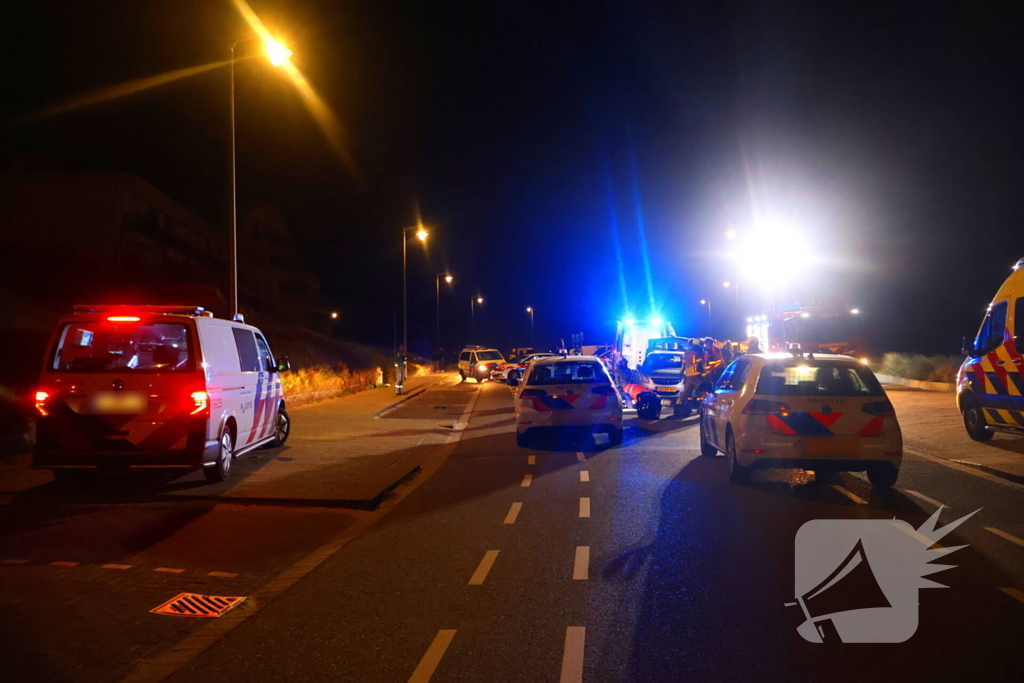 Zwaargewonde bij ongeval met personenauto