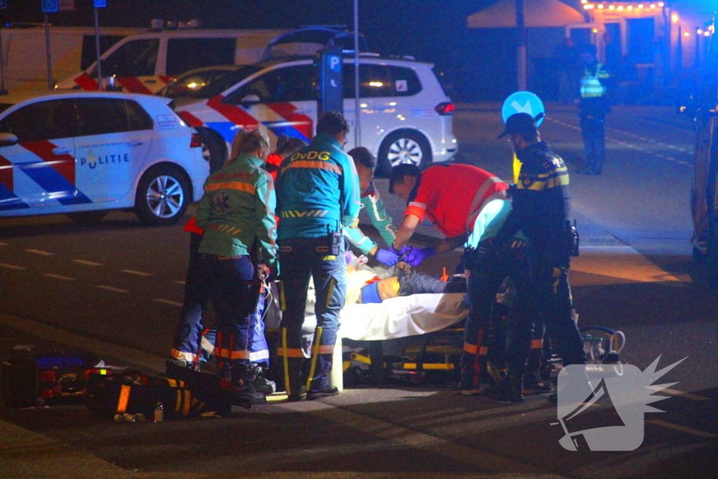 Zwaargewonde bij ongeval met personenauto