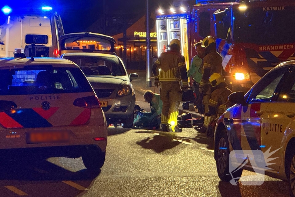 Zwaargewonde bij ongeval met personenauto