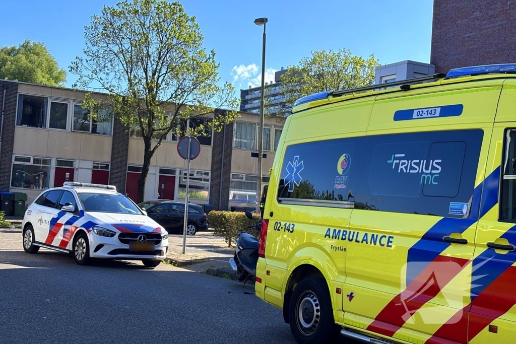 Scooterrijder gewond na val