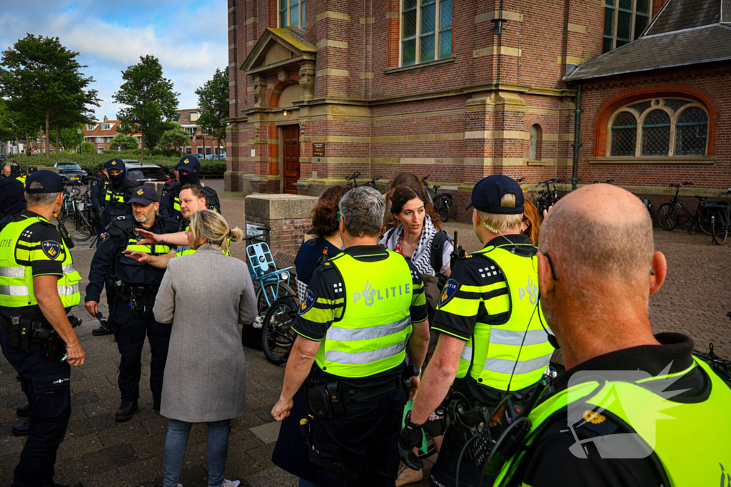 Pro-Palestina demonstranten komen toch na weigering van driehoek