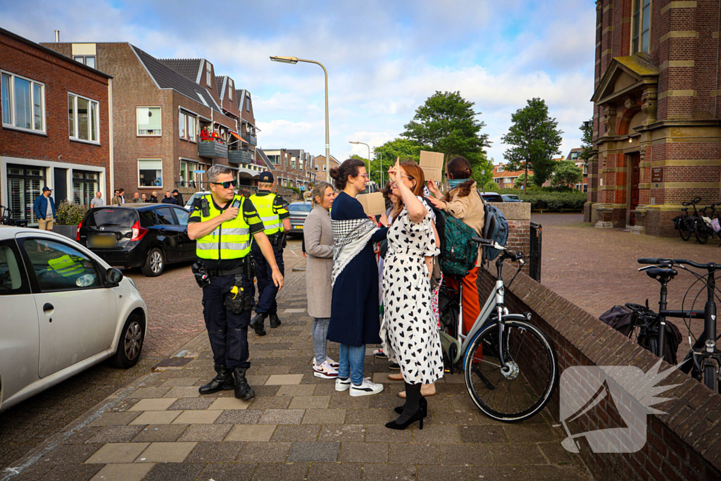 Pro-Palestina demonstranten komen toch na weigering van driehoek