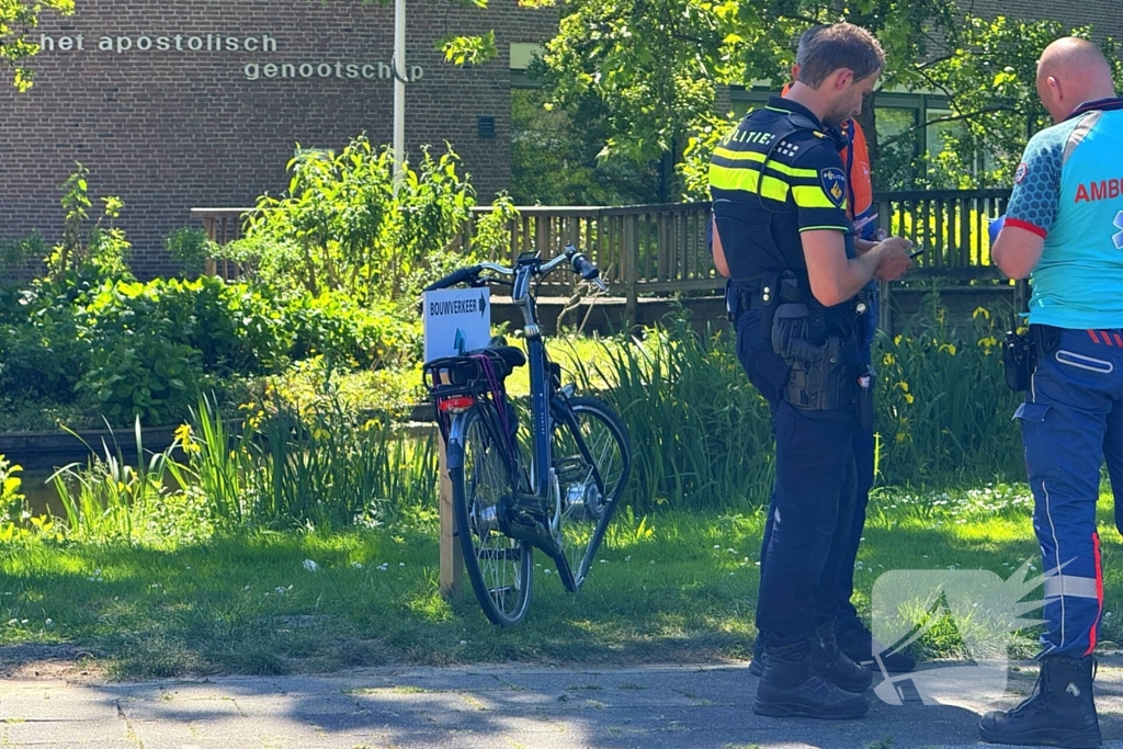 Fietsster gewond bij aanrijding