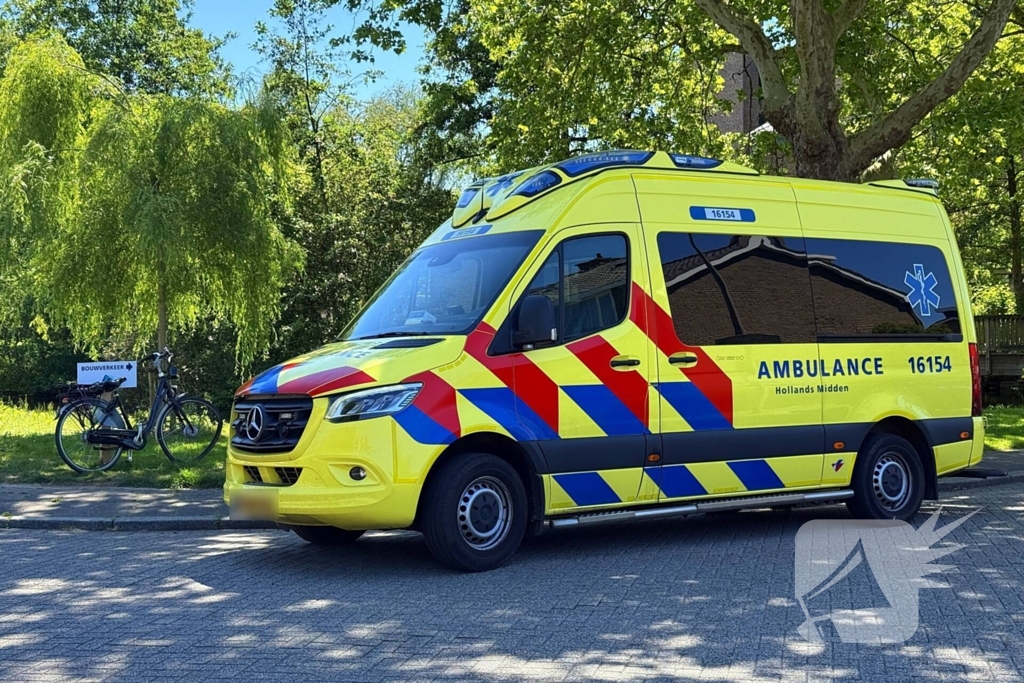 Fietsster gewond bij aanrijding
