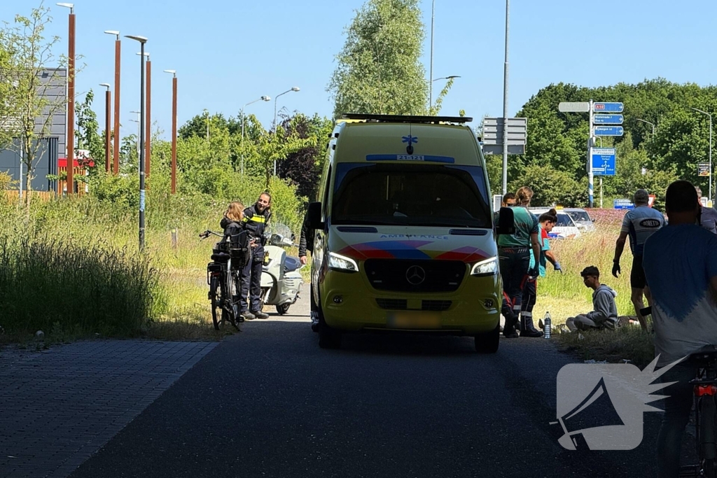 Wielrenner en fatbiker betrokken bij ongeval