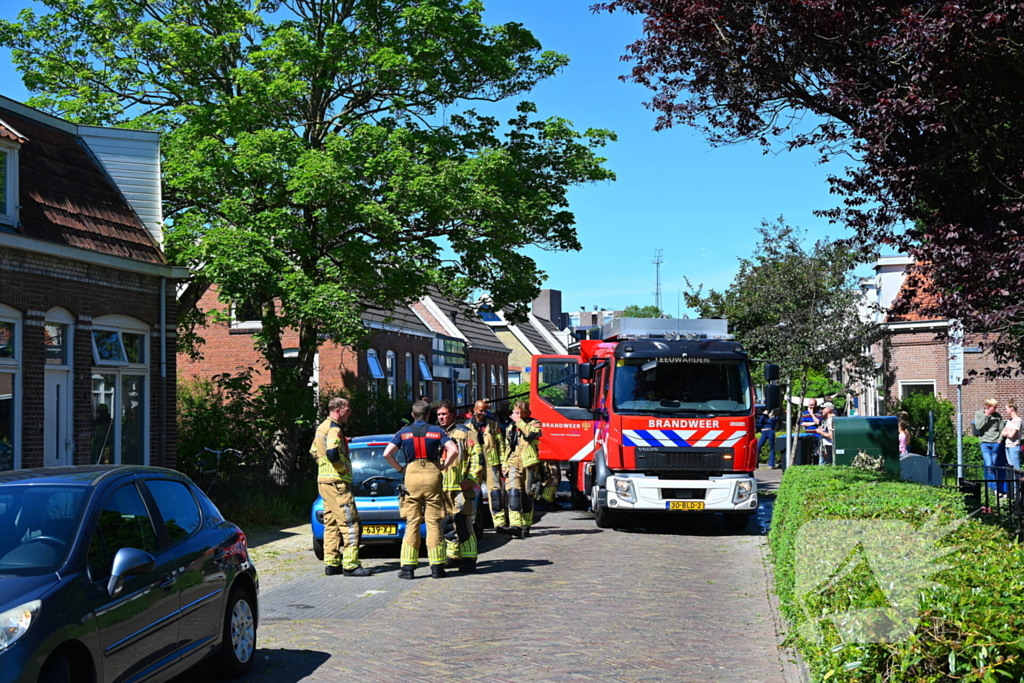 Brandweer succesvol bij blussen woningbrand