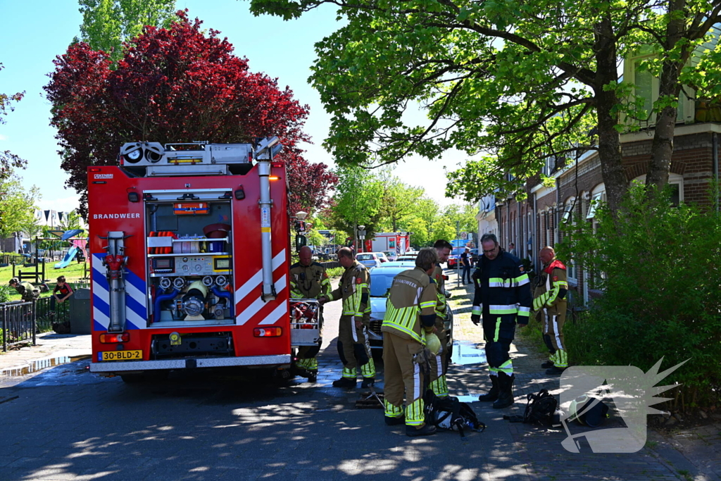 Brandweer succesvol bij blussen woningbrand