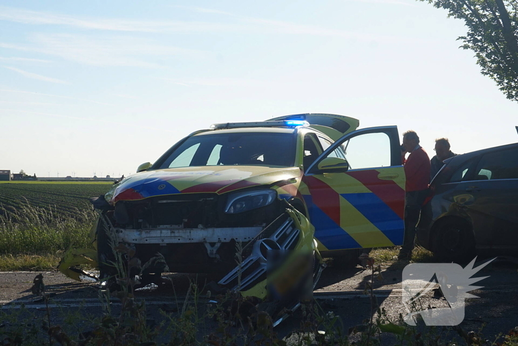 Ambulance betrokken bij ongeval