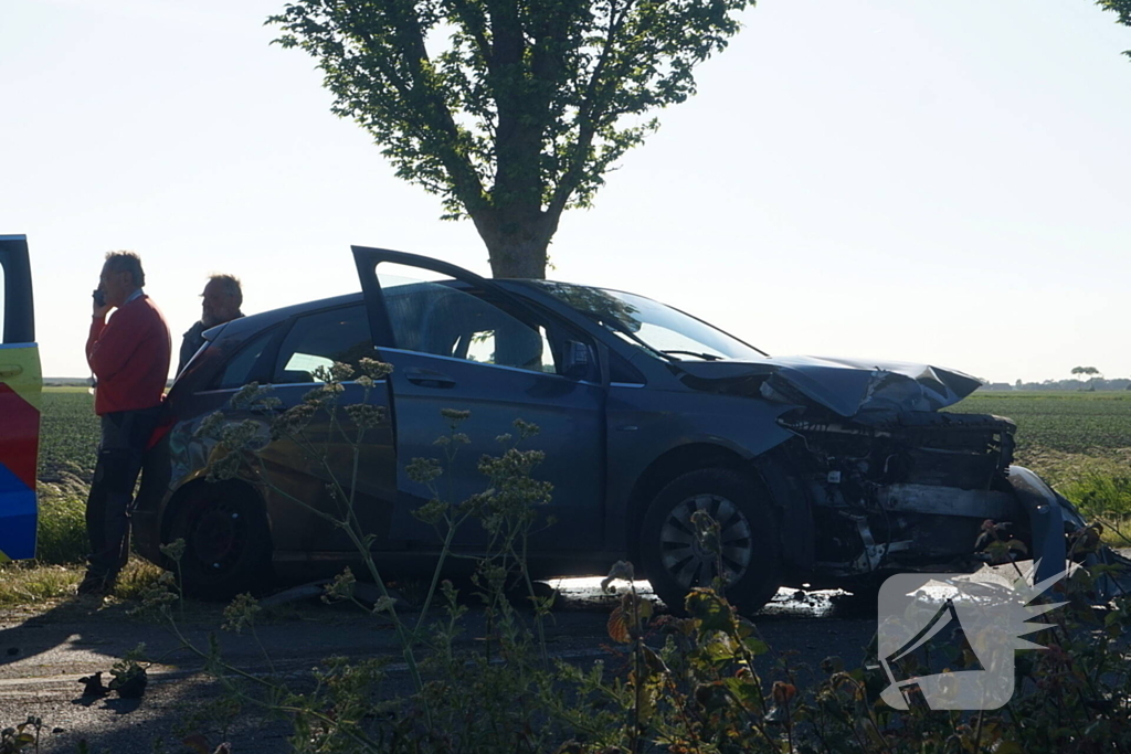 Ambulance betrokken bij ongeval