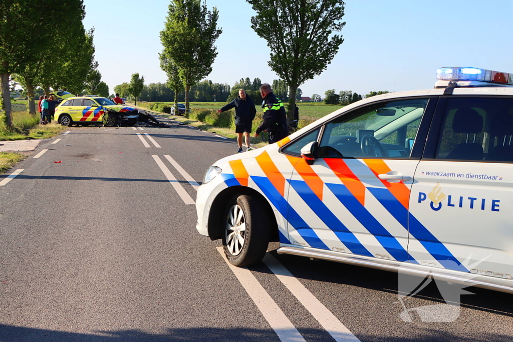 Ambulance betrokken bij ongeval