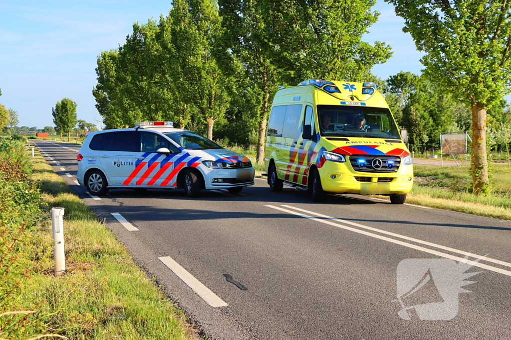 Ambulance betrokken bij ongeval