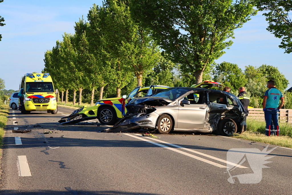 Ambulance betrokken bij ongeval