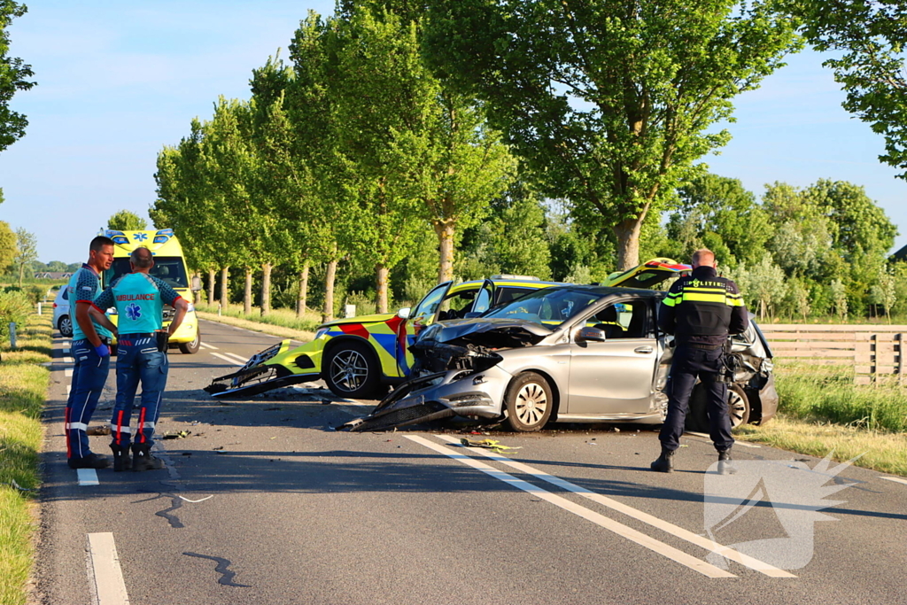 Ambulance betrokken bij ongeval