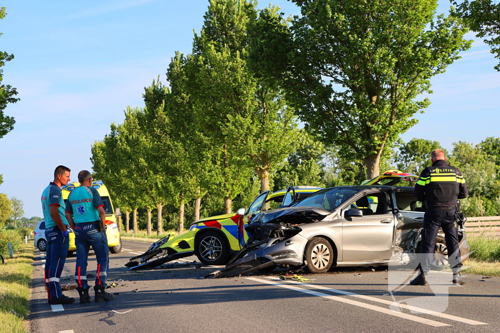 Ambulance betrokken bij ongeval
