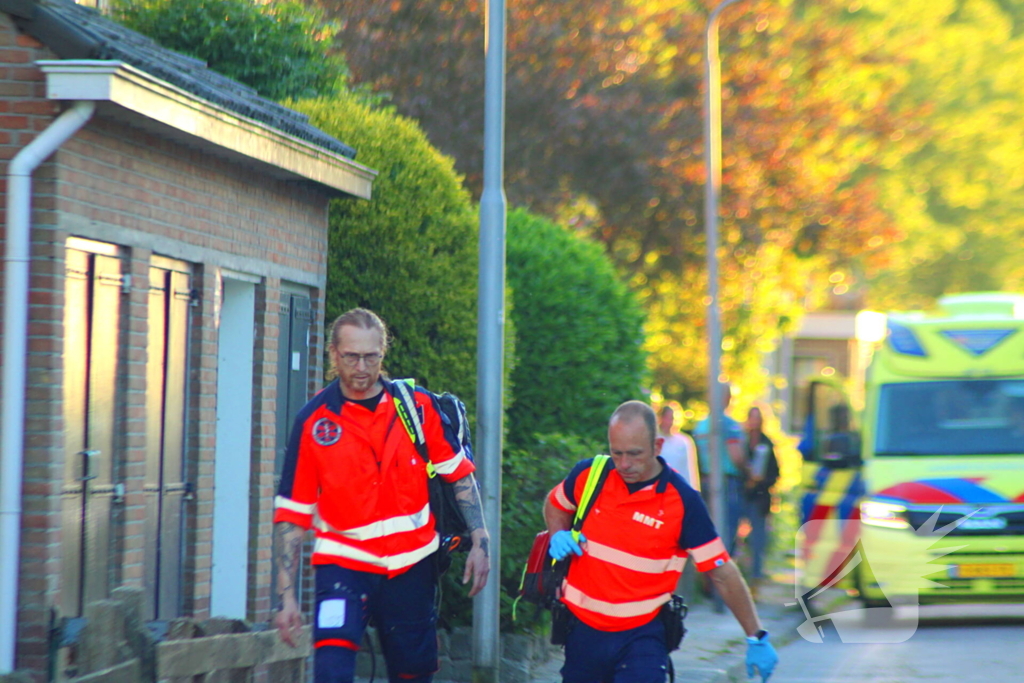 Traumateam assisteert bij medische noodsituatie