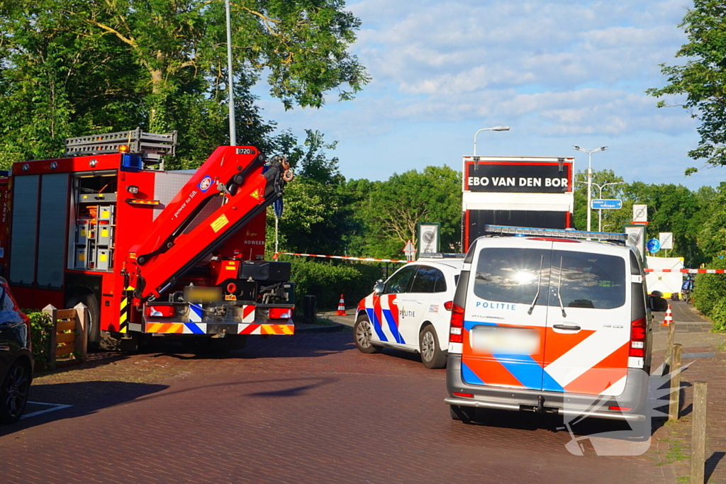 Fietser zwaargewond bij ernstig ongeval