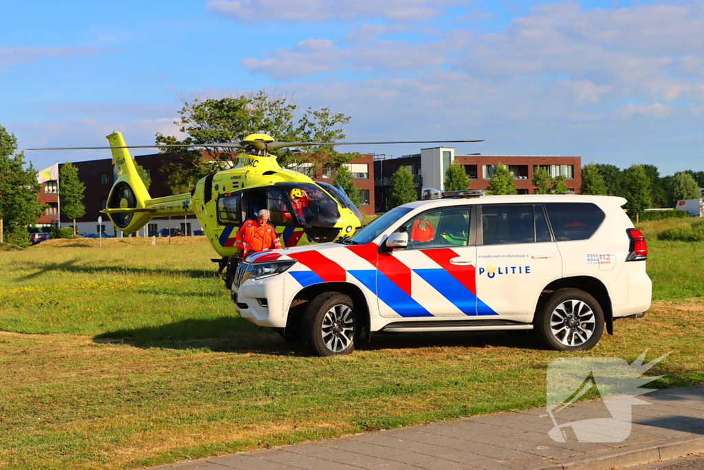 Fietser zwaargewond bij ernstig ongeval