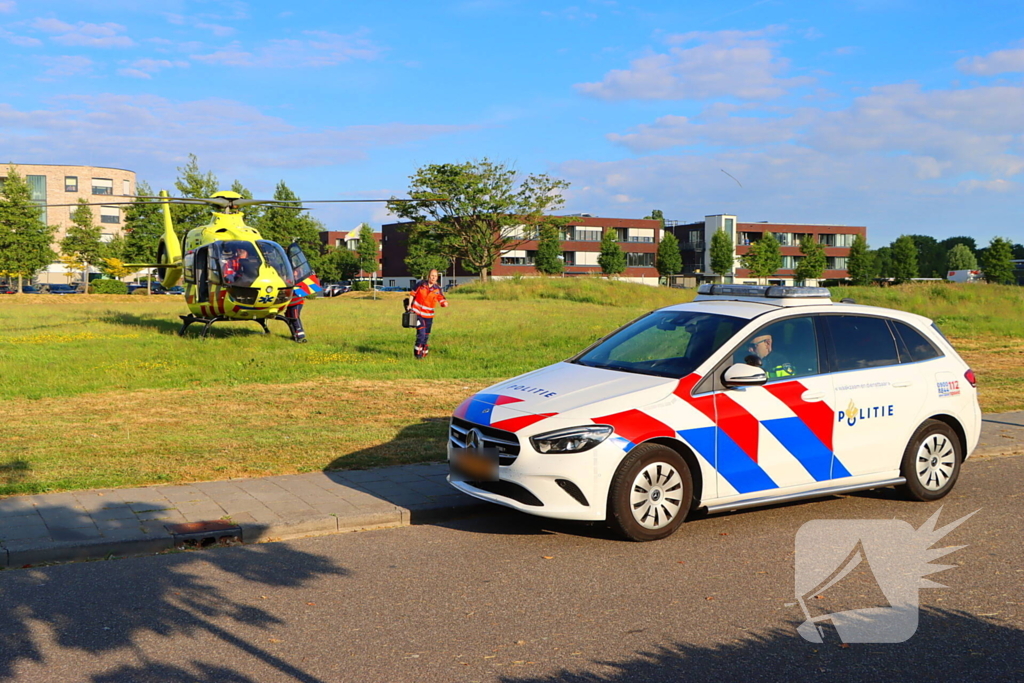 Fietser zwaargewond bij ernstig ongeval