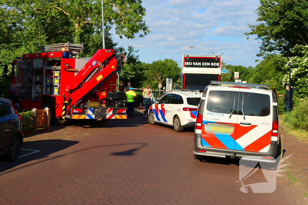 Fietser zwaargewond bij ernstig ongeval