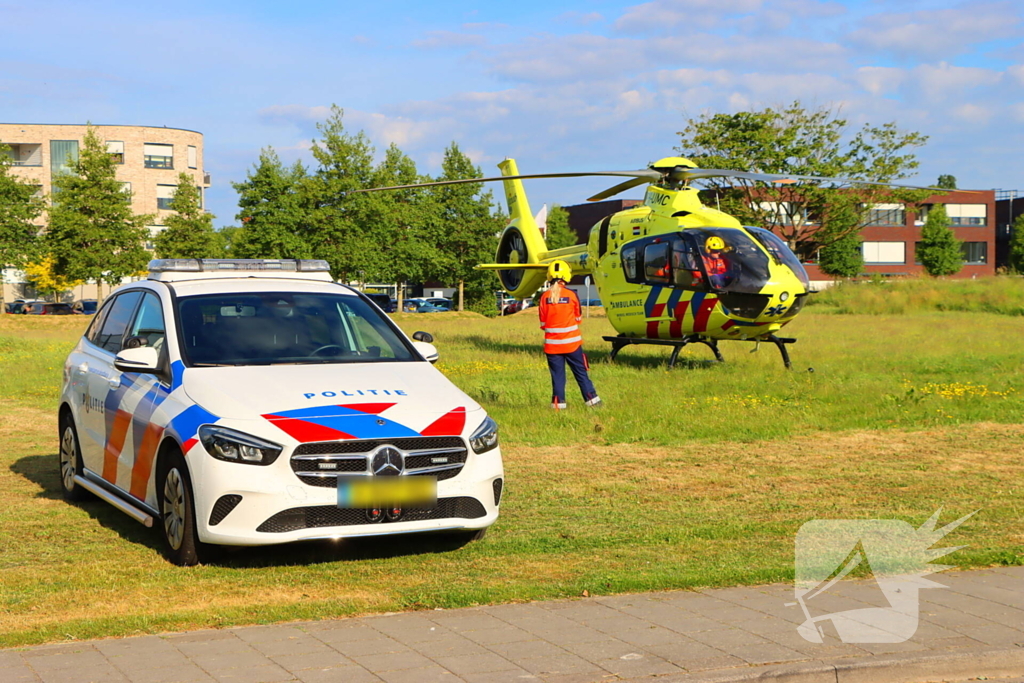 Fietser zwaargewond bij ernstig ongeval