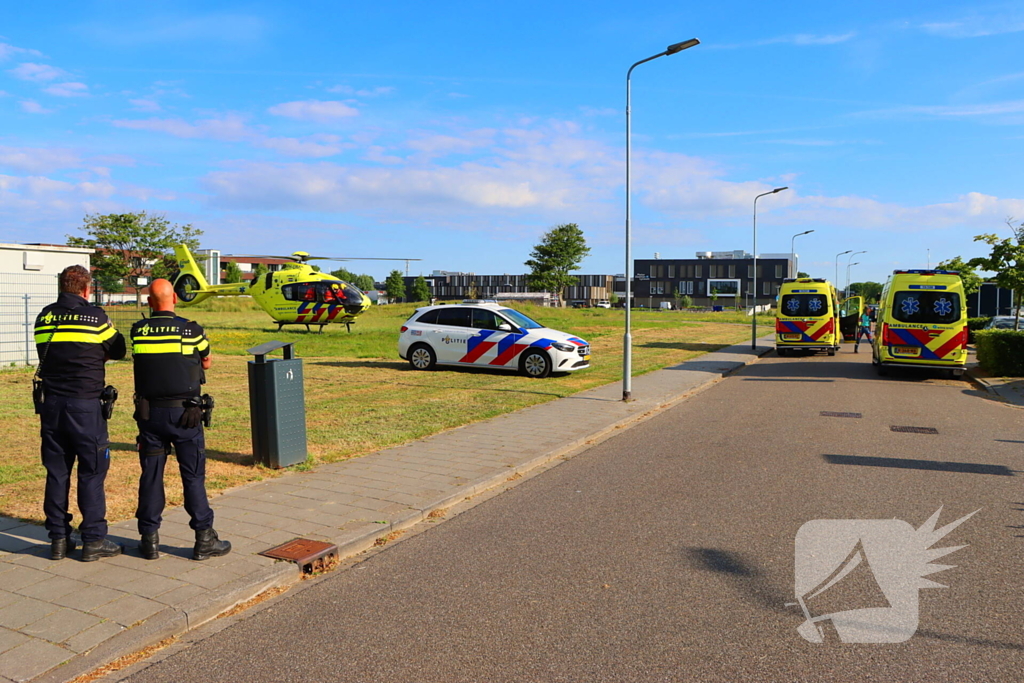 Fietser zwaargewond bij ernstig ongeval