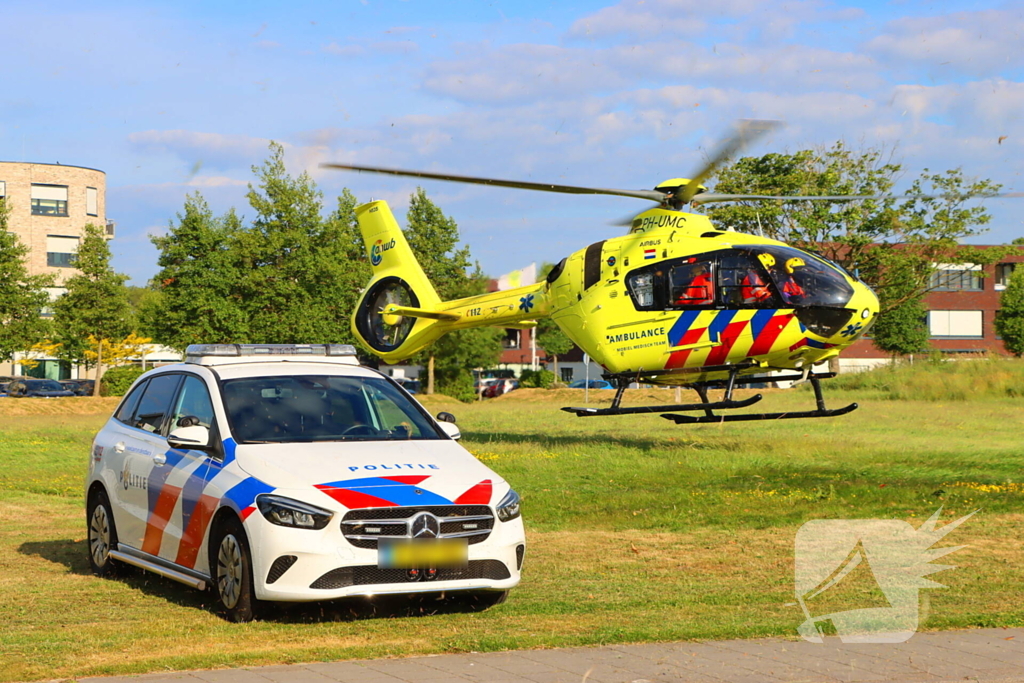 Fietser zwaargewond bij ernstig ongeval