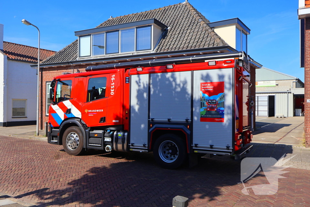 Gaslekkage ontdekt na melding gaslucht