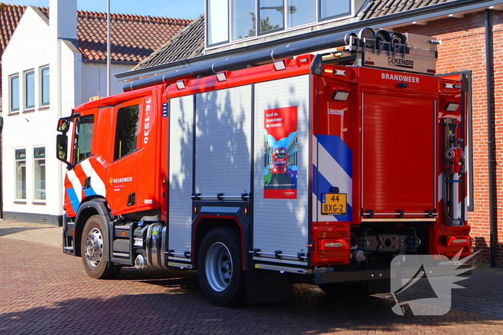 Gaslekkage ontdekt na melding gaslucht