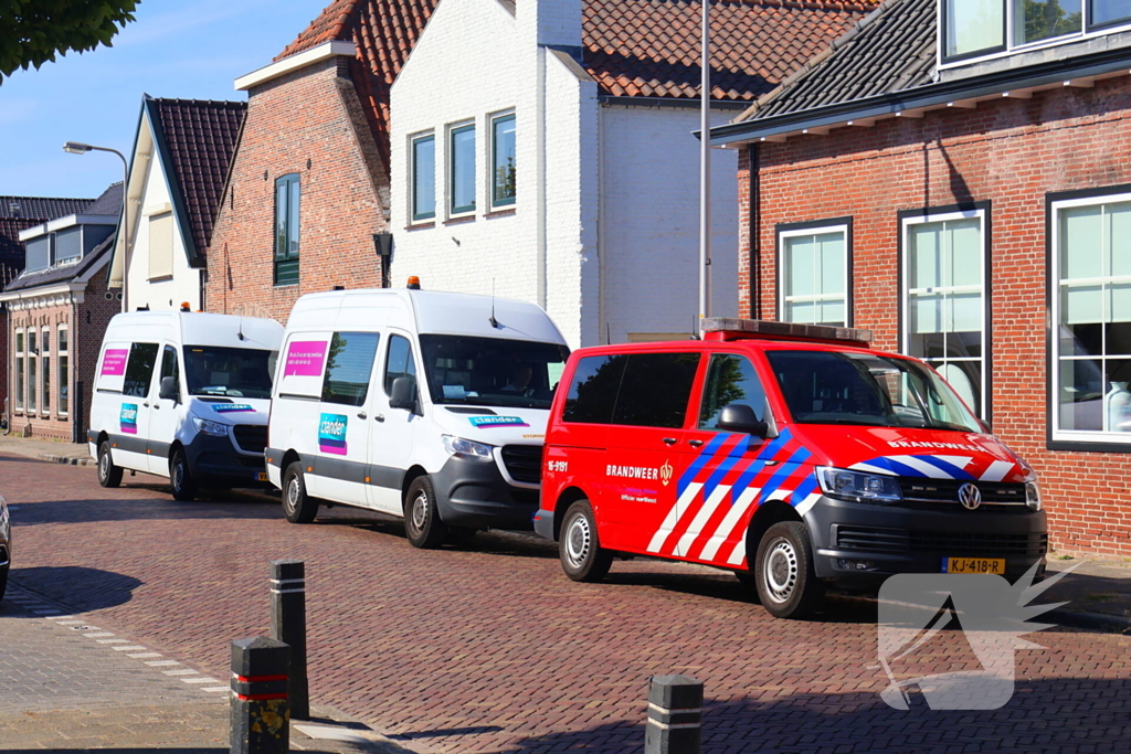 Gaslekkage ontdekt na melding gaslucht