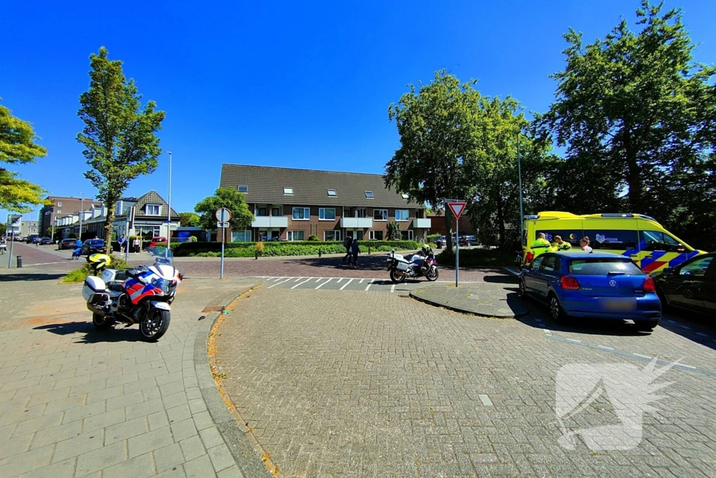 Fietser in aanrijding met auto