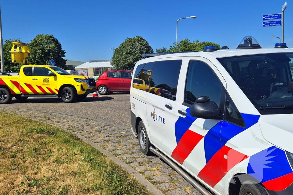 Ongeval met grote schade verstoort verkeer