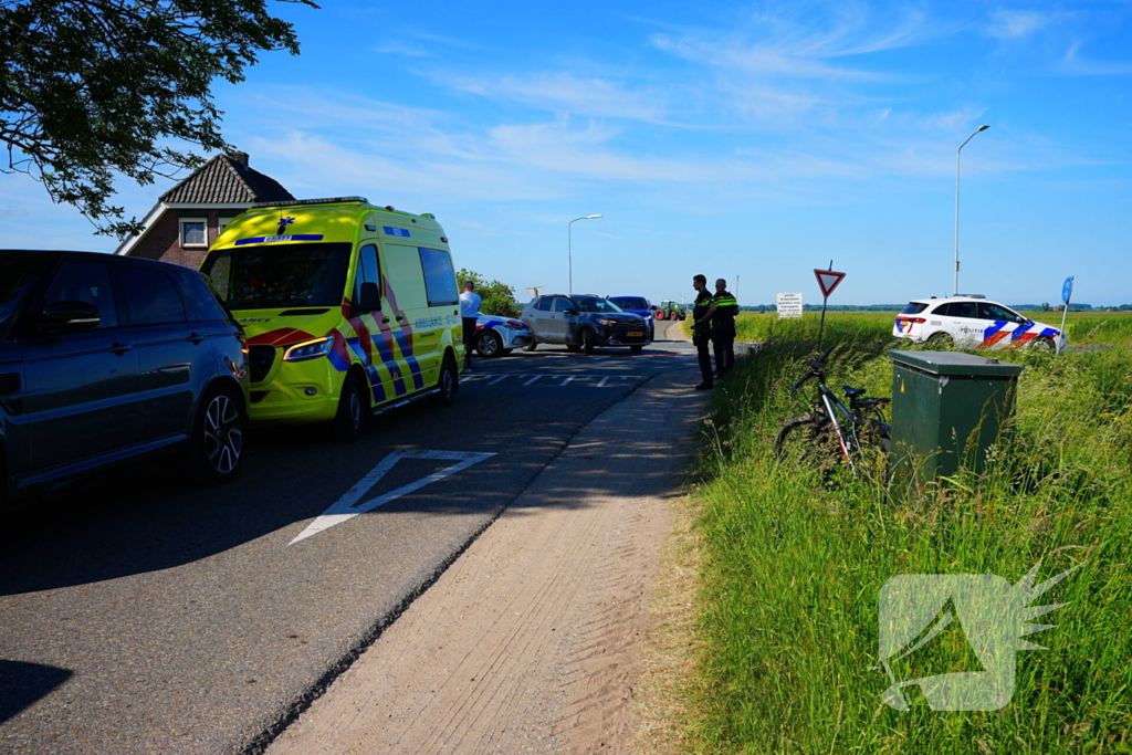 Scooterrijder gewond bij botsing
