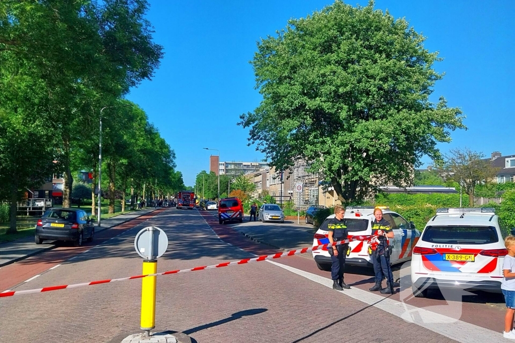 Brand in woning zorgt voor grote inzet