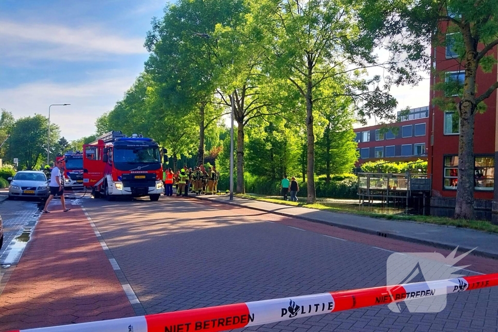 Brand in woning zorgt voor grote inzet