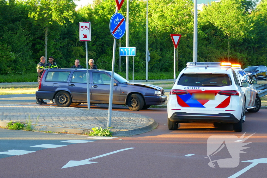 Ongeval tussen twee voertuigen