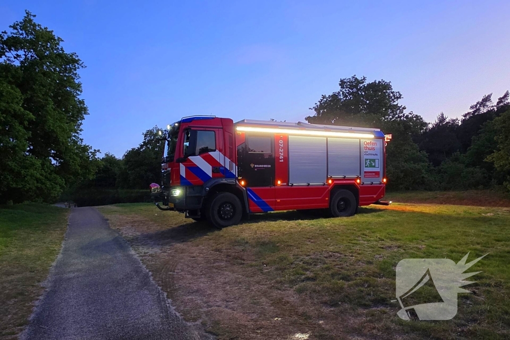 Brandstichting op de heide, politie houdt verdachte aan
