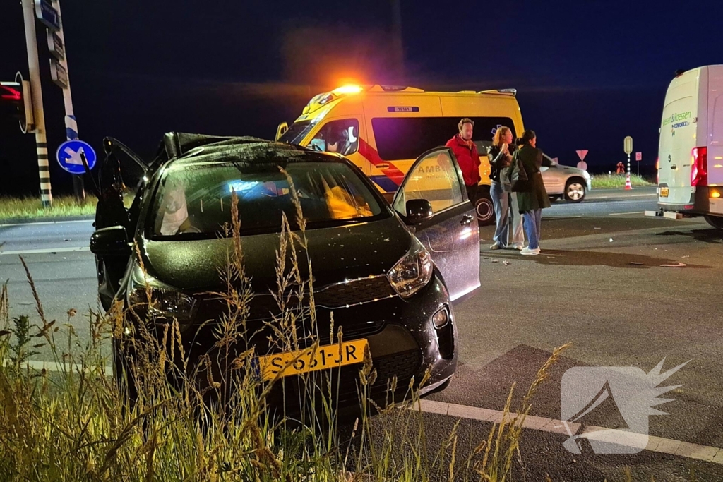 Meerdere voertuigen betrokken bij ongeval