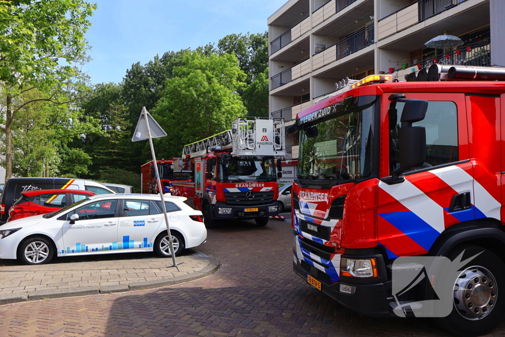 Zeer grote brand in transformatorhuis leidt tot ontruiming appartementen