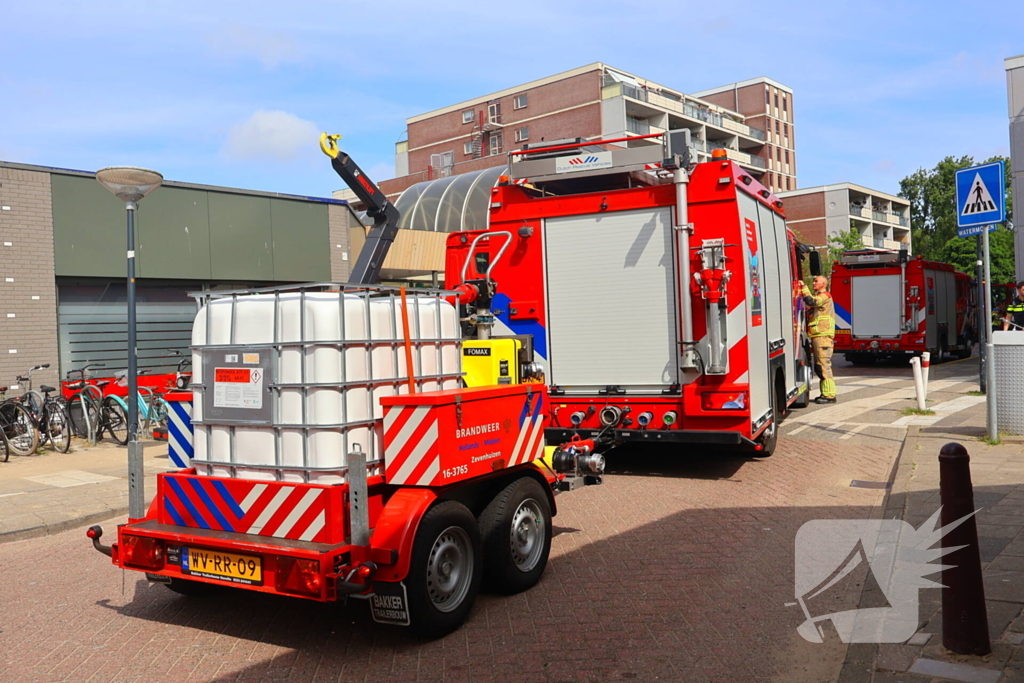 Zeer grote brand in transformatorhuis leidt tot ontruiming appartementen
