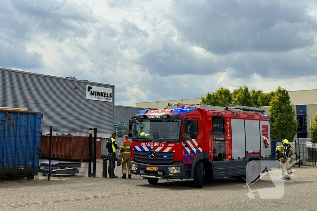 Gaslekkage leidt tot ontruiming pand