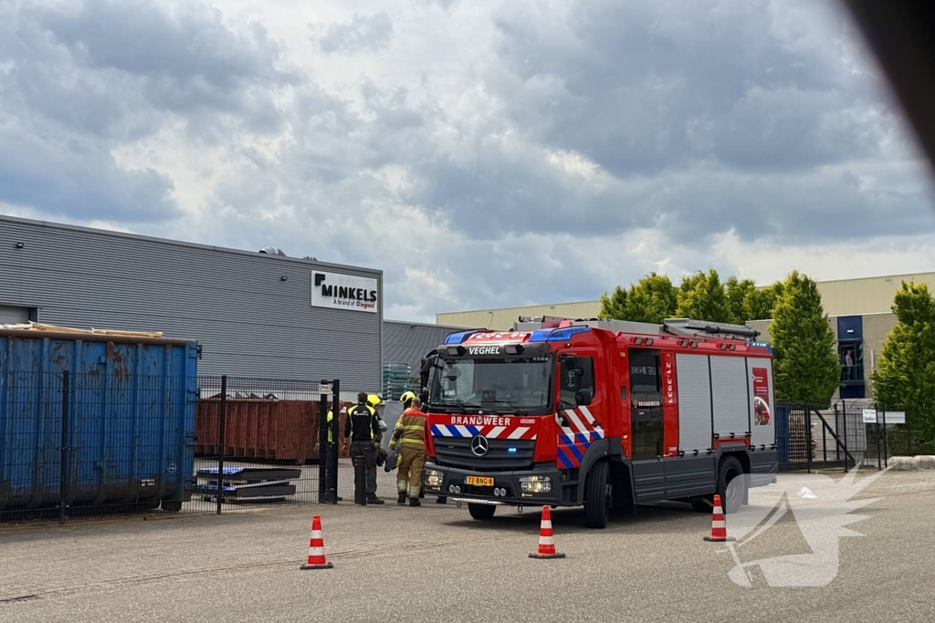 Gaslekkage leidt tot ontruiming pand