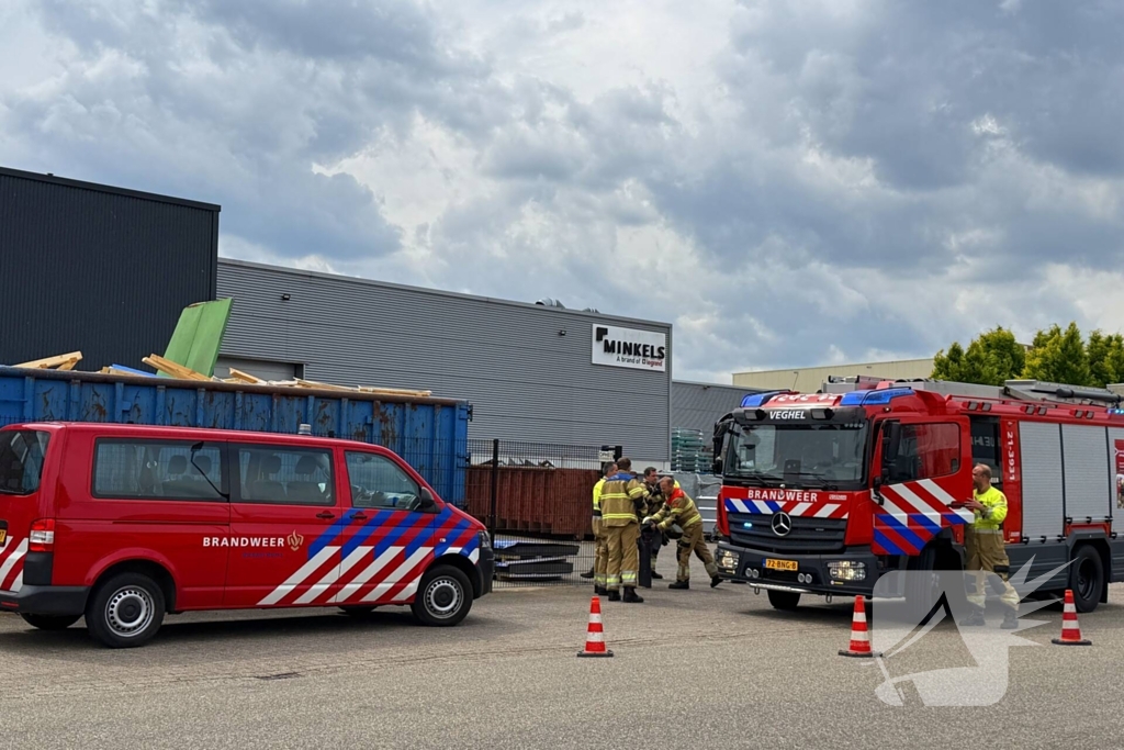 Gaslekkage leidt tot ontruiming pand