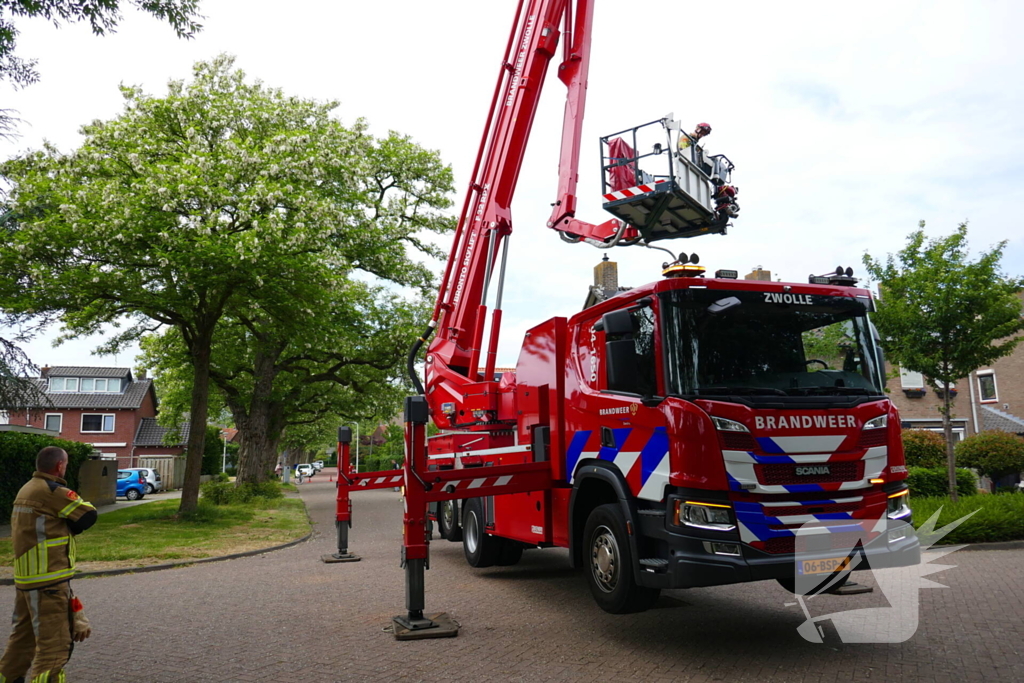 Onveilige situatie door afbrekende tak