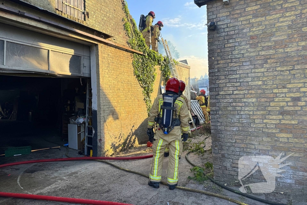 Onrust bij schuurbrand