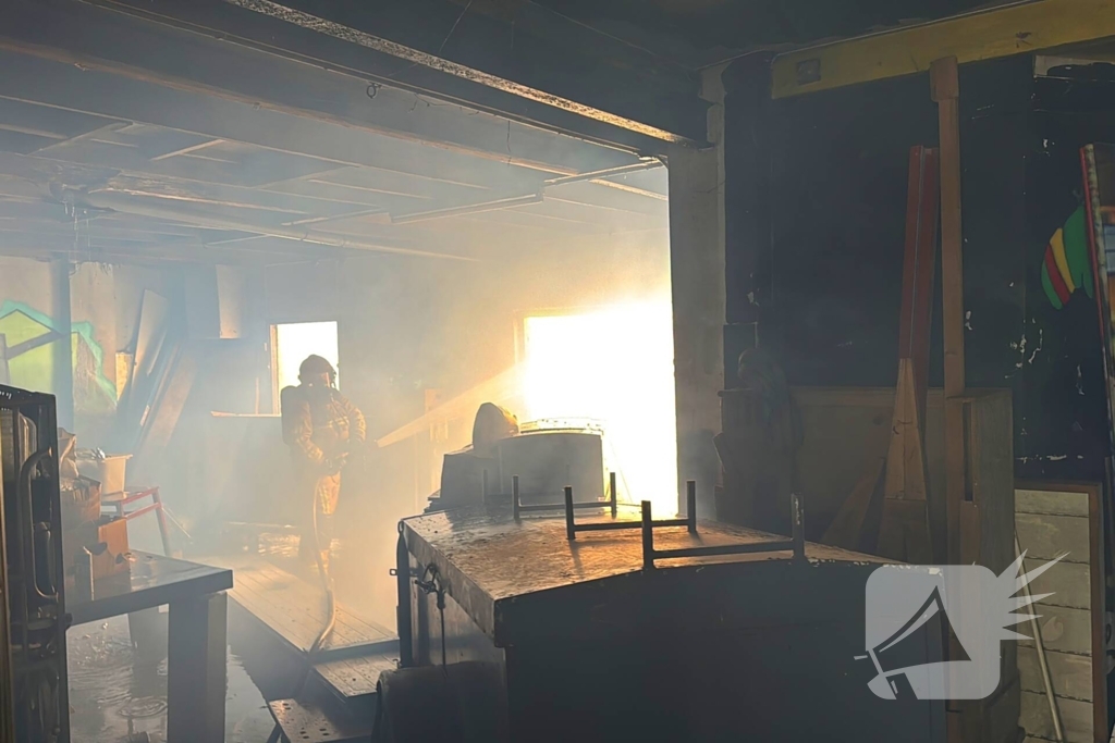 Onrust bij schuurbrand